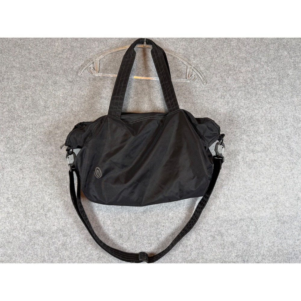 Timbuk2 Messenger Tote Bag Unisex Medium Black Excellent Crossbody Strap